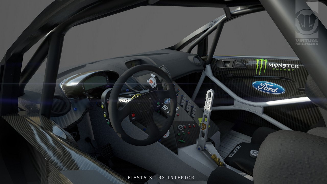 WRC6 Fiesta ST rx Interior